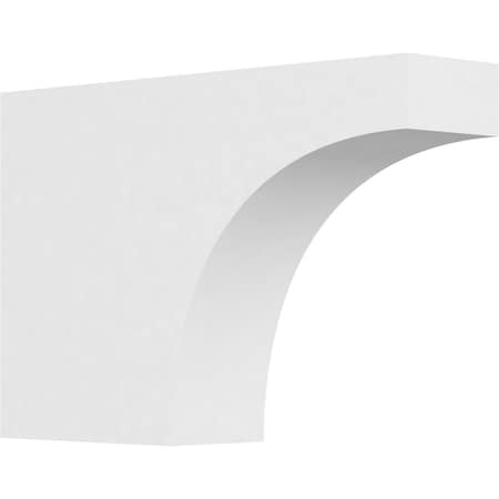 Ekena Millwork Standard Huntington Architectural Grade PVC Rafter Tail, 3"W X 8"H X 12"L RFTP03X08X12HUN